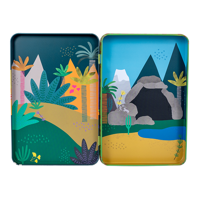 Floss & Rock Dinosaur Magnetic Playtime Tin image number 3