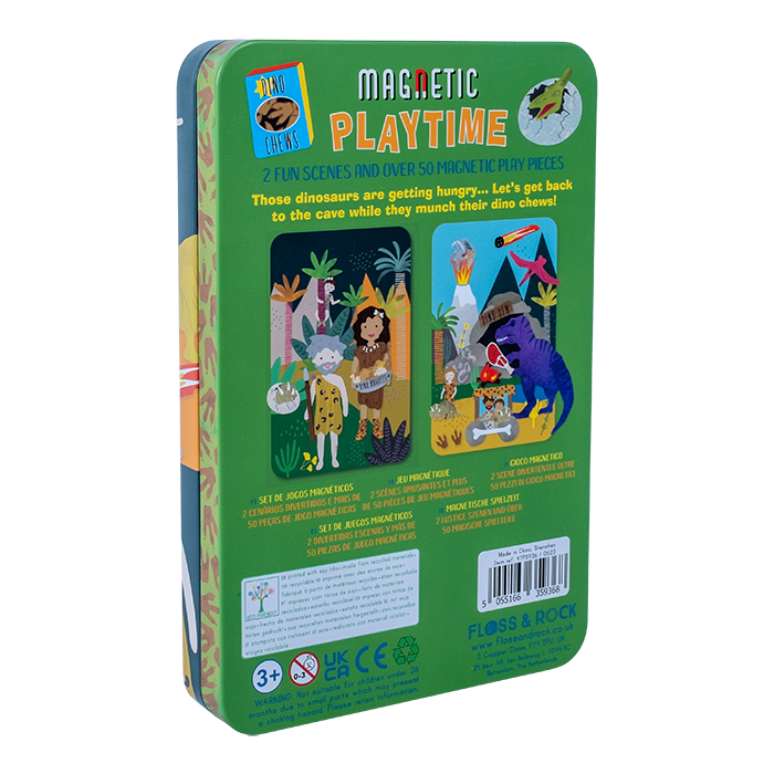 Floss & Rock Dinosaur Magnetic Playtime Tin image number 4