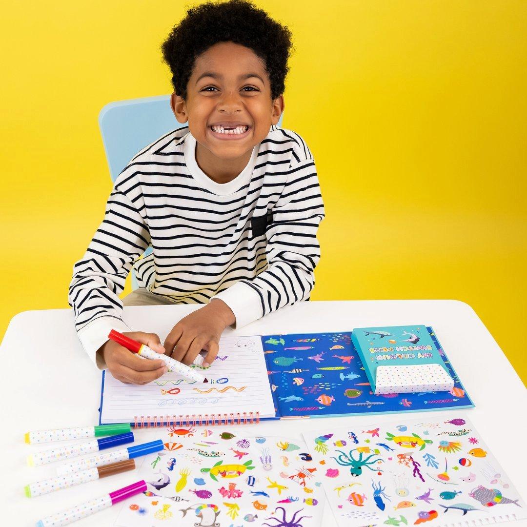 Floss & Rock Ocean Color Switch Magic Activity Pad image number 2