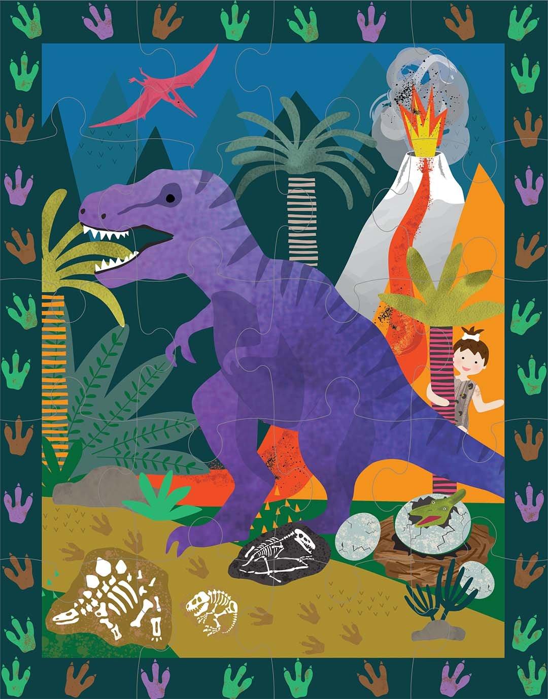 Floss & Rock Dinosaur Magnetic Multi Play image number 3