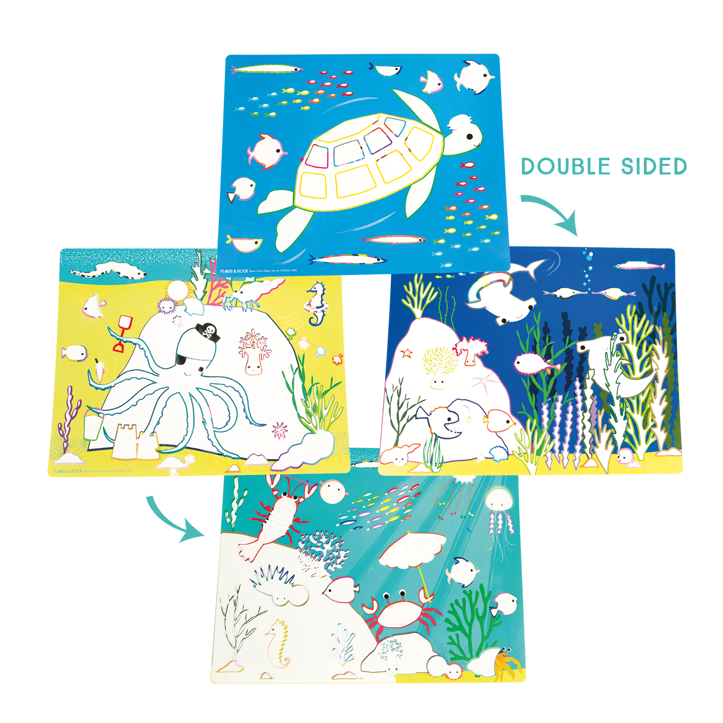 Floss & Rock Ocean Magic Water Placemat image number 1