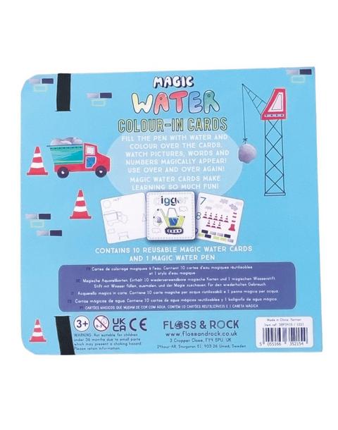 Construction Magic Water Color Changing Card Set
