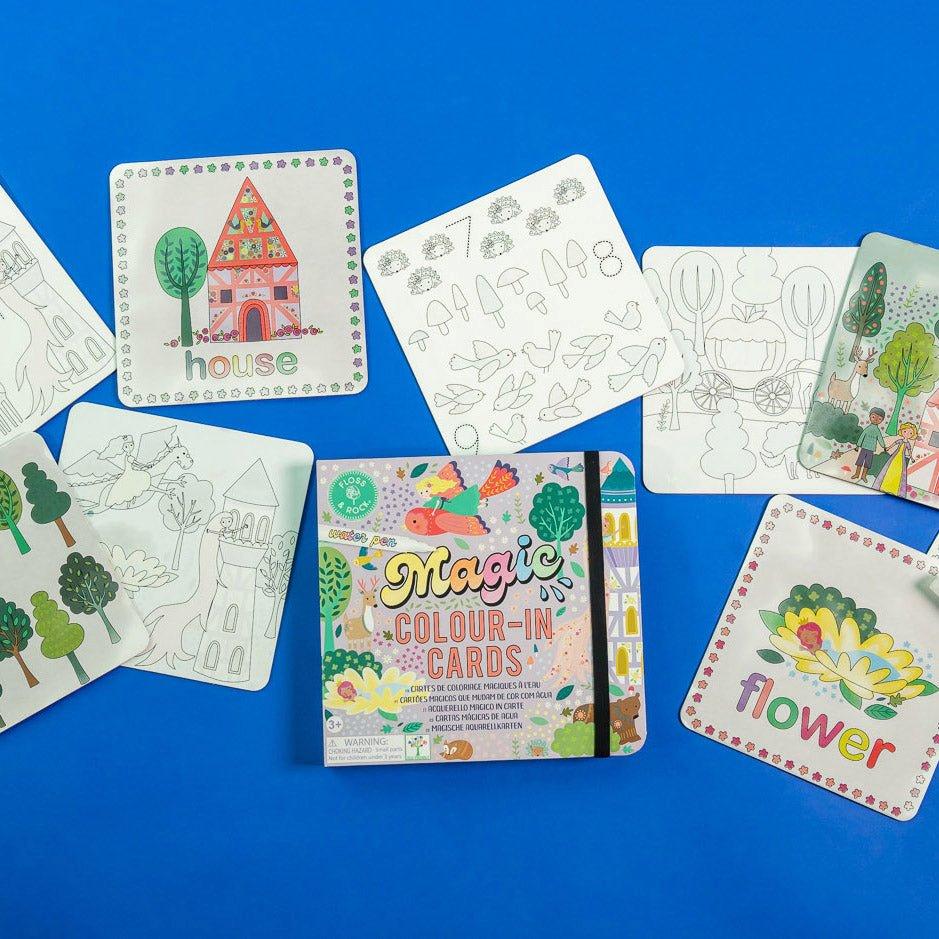 Floss & Rock Fairy Tale Magic Water Color Changing Card Set image number 4