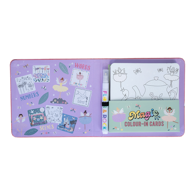 Floss & Rock Enchanted Magic Water Color Changing Card Set image number 2