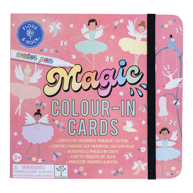 Floss & Rock Enchanted Magic Water Color Changing Card Set image number 1