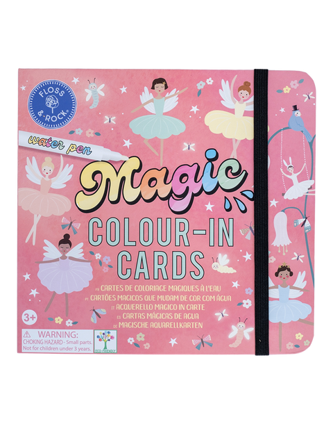 Enchanted Magic Water Color Changing Card Set