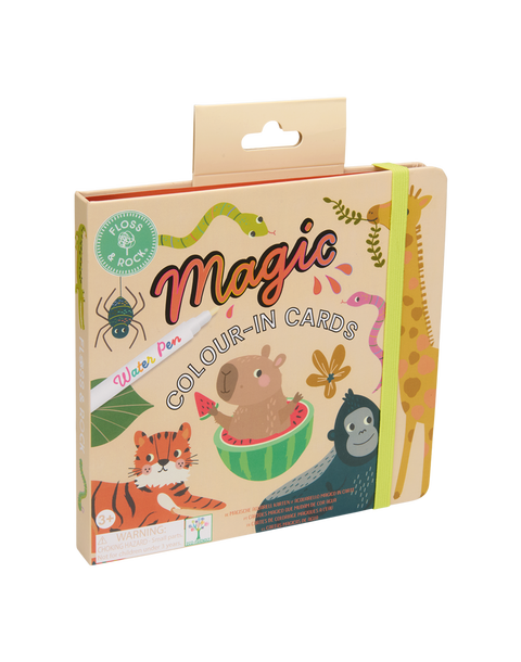 Jungle Magic Water Color Changing Card Set
