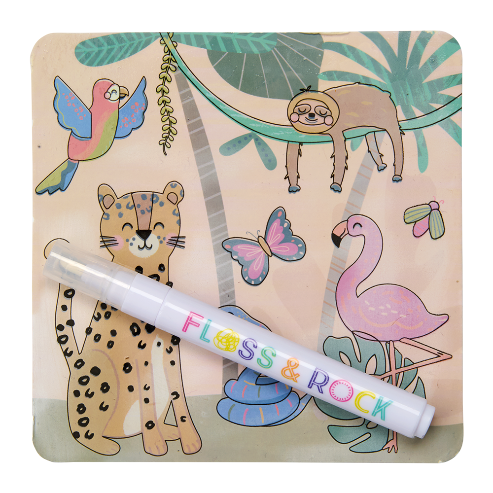 Floss & Rock Jungle Magic Water Color Changing Card Set image number 2