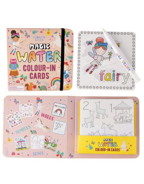 Rainbow Fairy Magic Water Color Changing Card Set