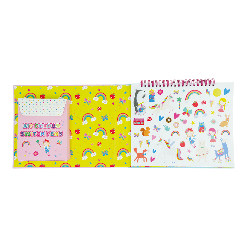 Floss & Rock Rainbow Fairy Color Switch Magic Activity Pad image number 1