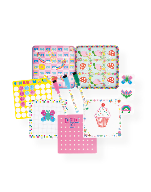 Rainbow Fairy Magnetic Games Tin