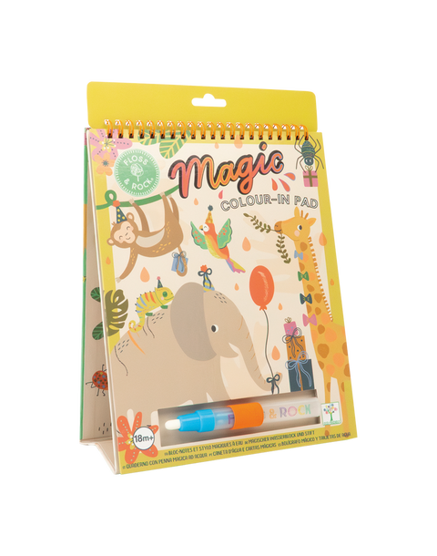 Floss & Rock Jungle Magic Water Easel Pad with Pen