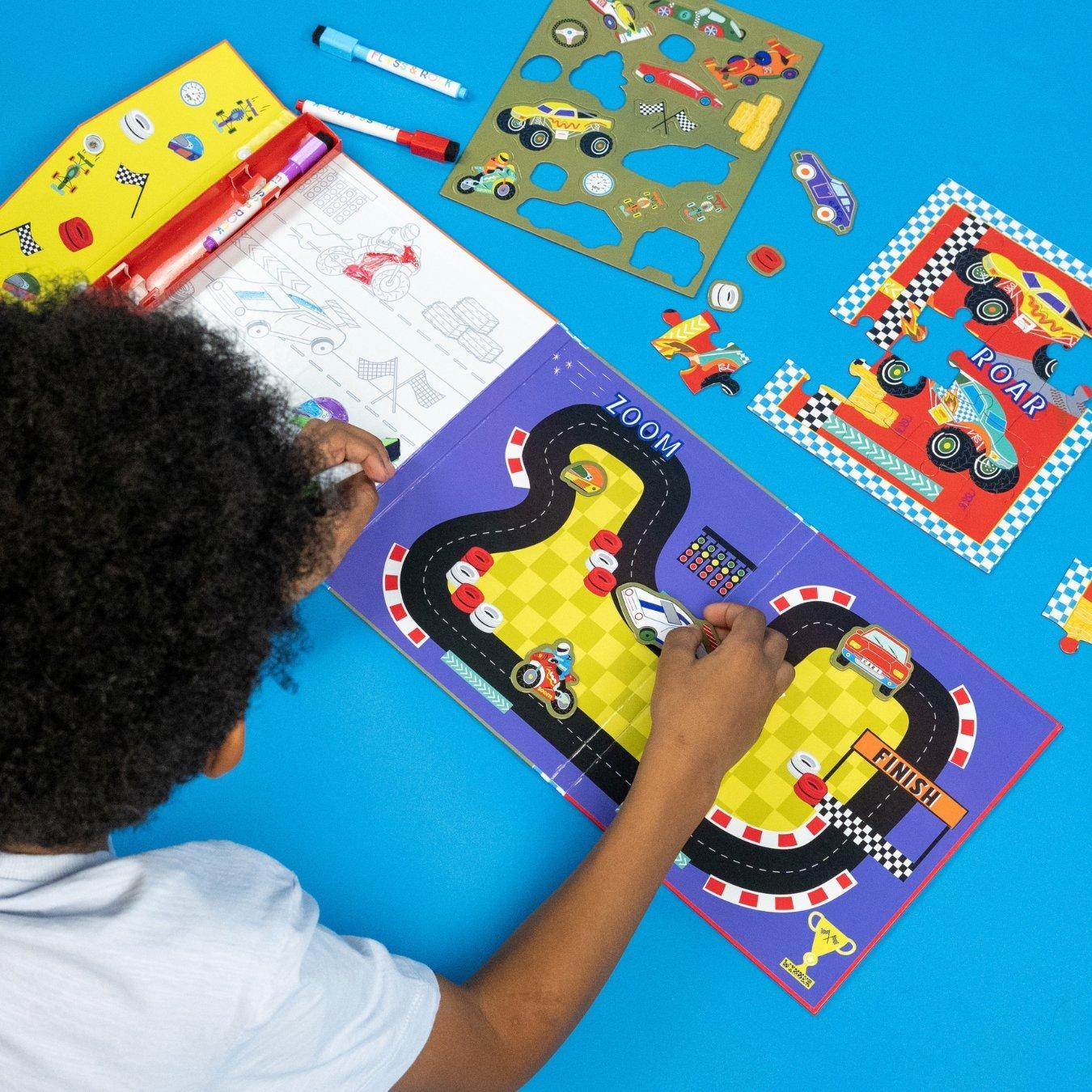 Floss & Rock Cars Magnetic Multi Play image number 1