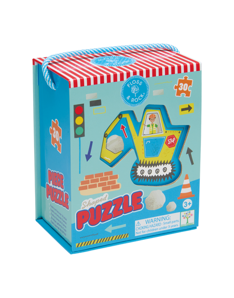 Construction 30 Piece Shaped Jigsaw Puzzle