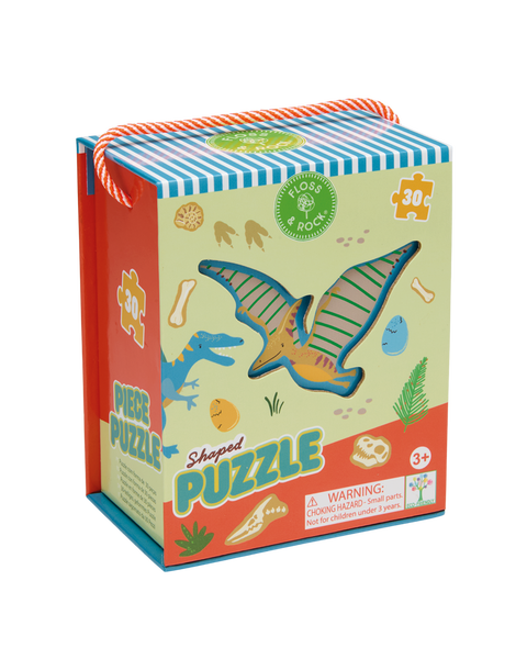 Dinosaur 30 Piece Shaped Jigsaw Puzzle