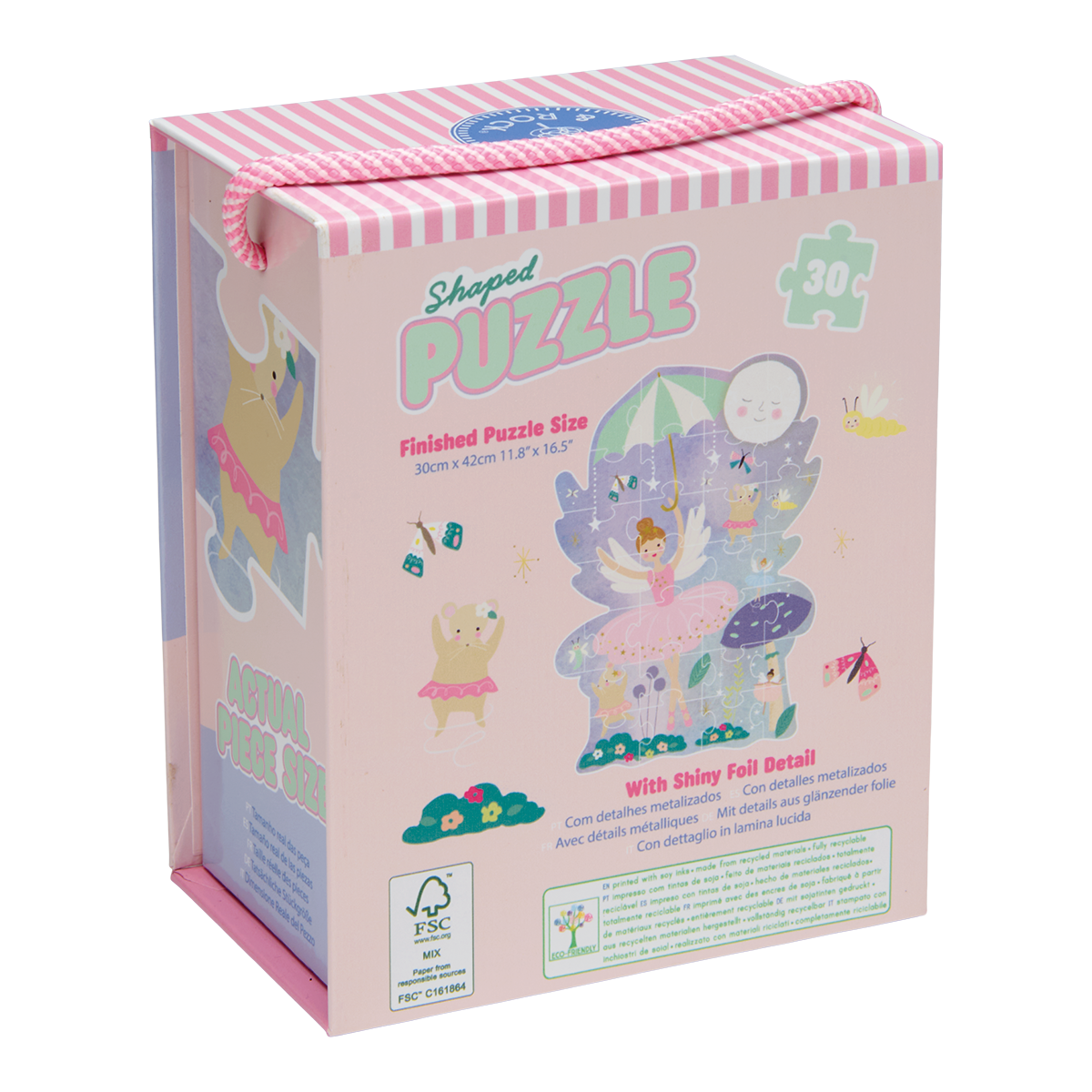 Floss & Rock Enchanted 30 Piece Shaped Jigsaw Puzzle image number 3