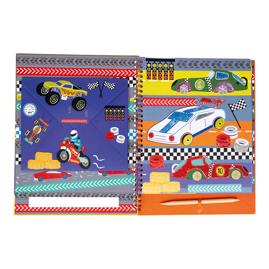 Floss & Rock Cars Foil & Play image number 1