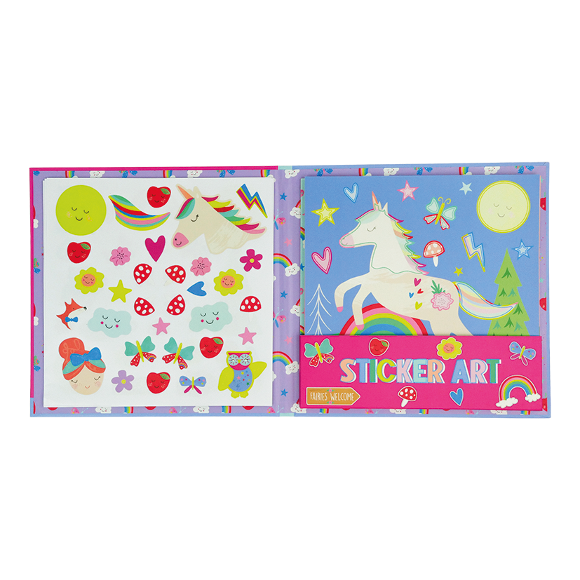 Floss & Rock Rainbow Fairy Sticker Art image number 2