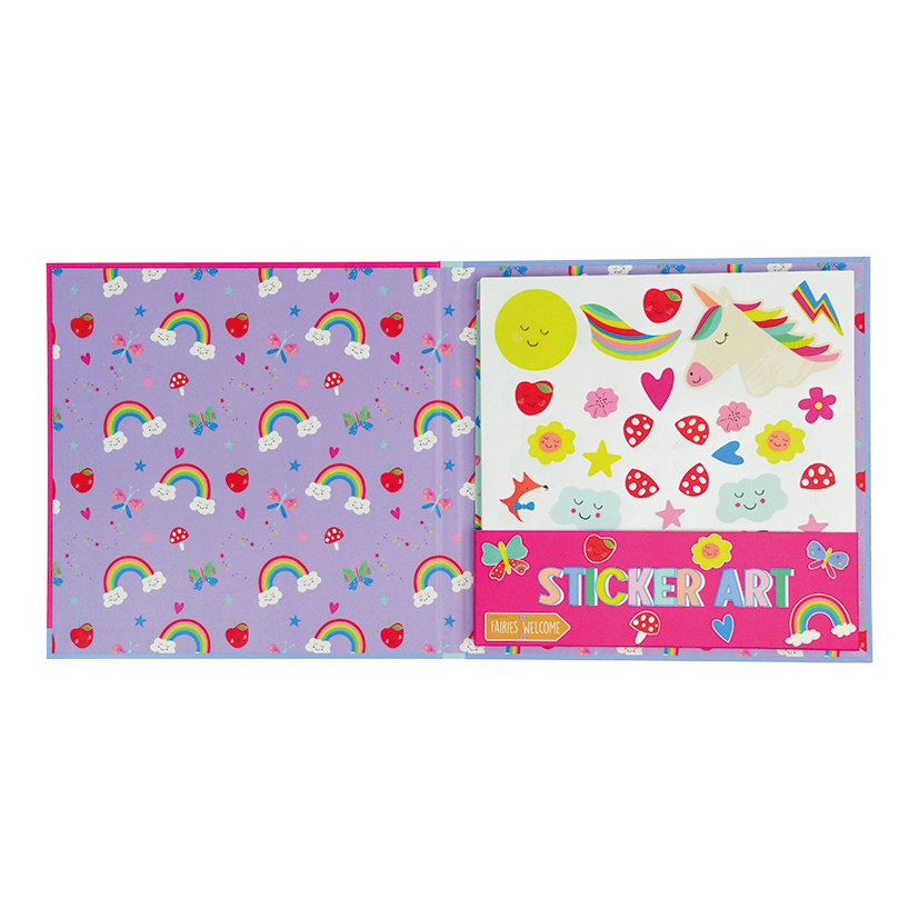 Floss & Rock Rainbow Fairy Sticker Art image number 1