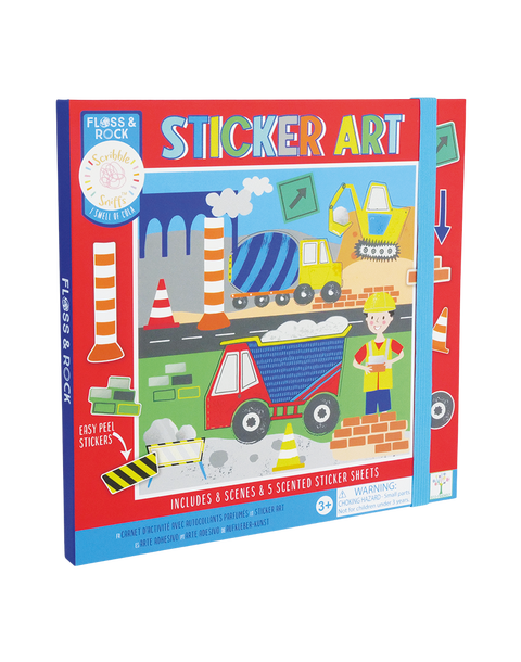 Construction Sticker Art