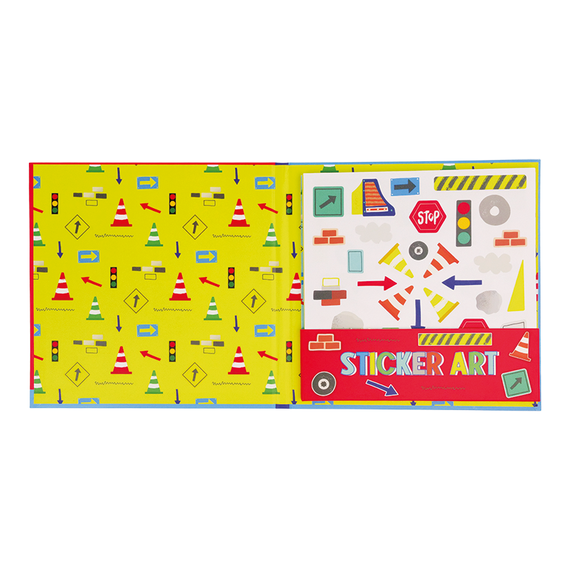 Floss & Rock Construction Sticker Art image number 2