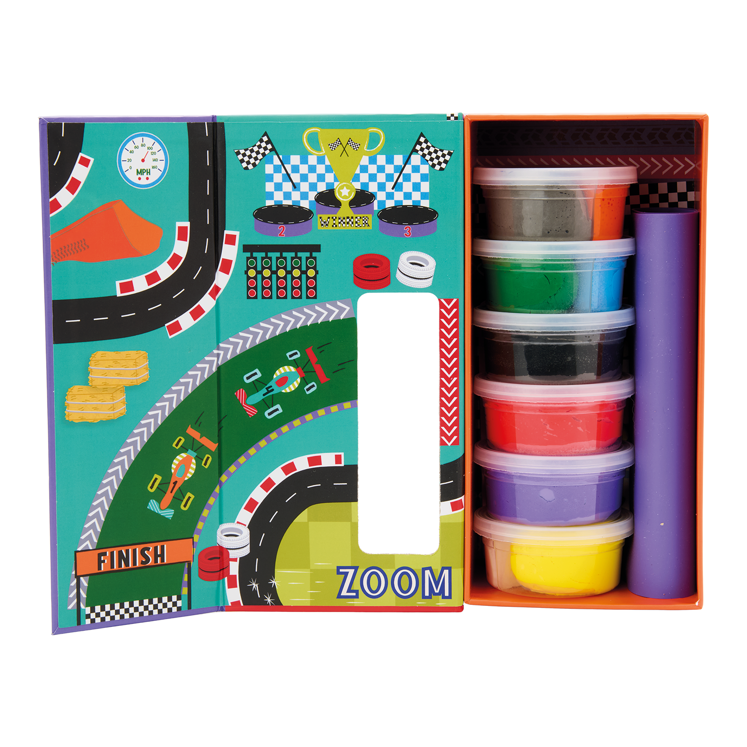 Floss & Rock Cars Clay & Play image number 4