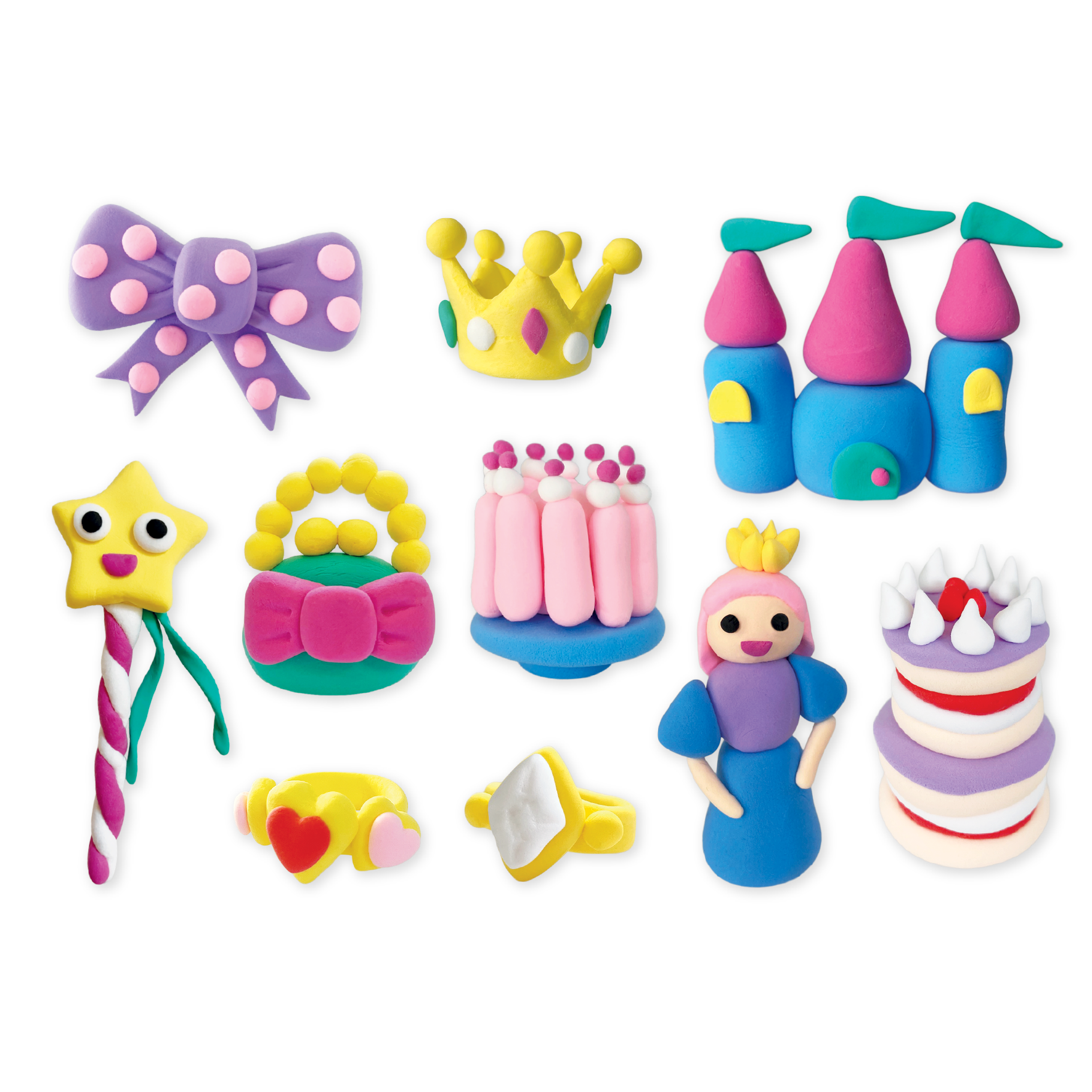 Floss & Rock Princess Clay & Play image number 3