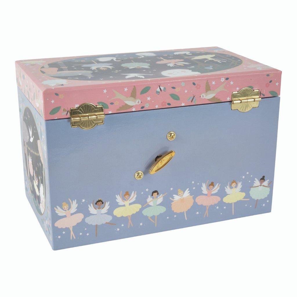 Floss & Rock Enchanted 3 Drawer Musical Jewelry Box image number 2