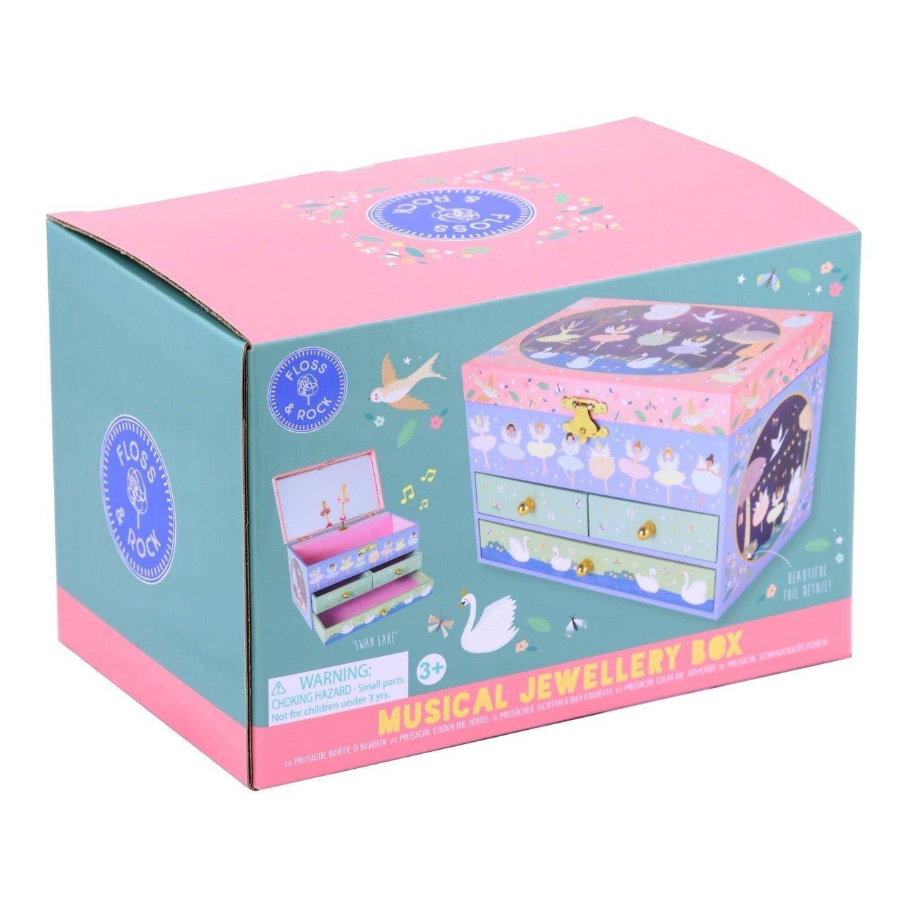 Floss & Rock Enchanted 3 Drawer Musical Jewelry Box image number 3