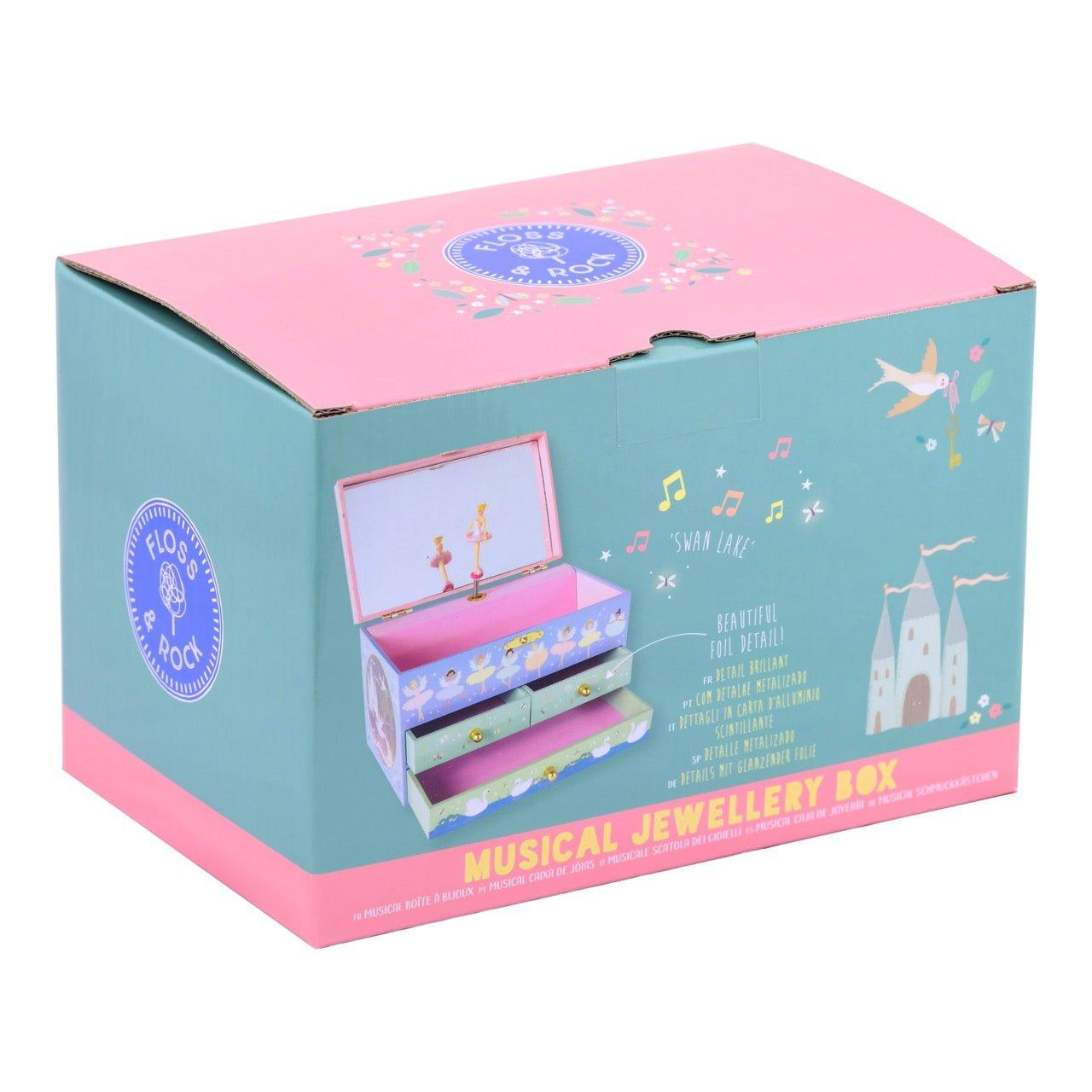 Floss & Rock Enchanted 3 Drawer Musical Jewelry Box image number 4