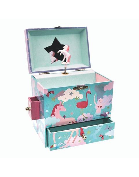 Fantasy 3 Drawer Musical Jewelry Box