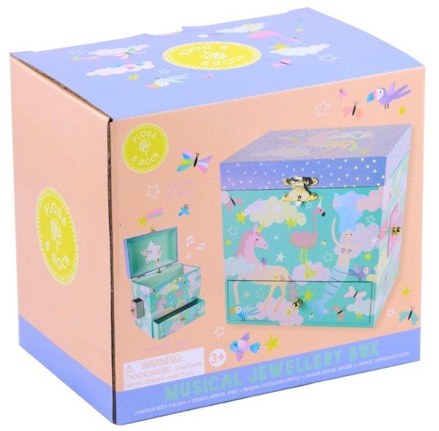 Floss & Rock Fantasy 3 Drawer Musical Jewelry Box image number 2
