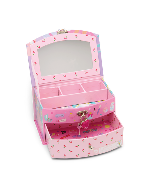 Glam Lab Fashion Friends Lockable Jewelry Box