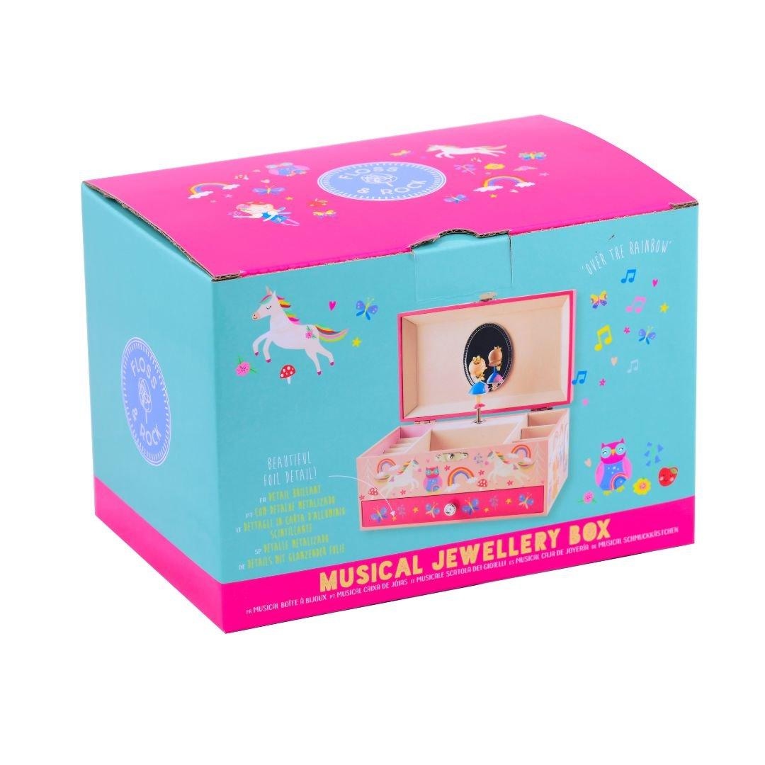 Floss & Rock Rainbow Woodland Musical Jewelry Box image number 2