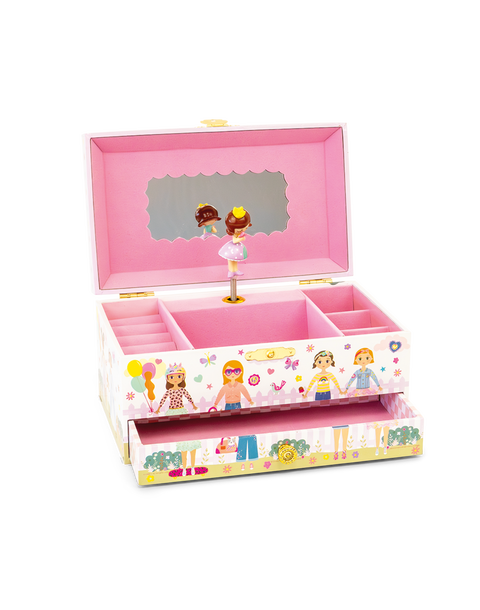 Best Friends Musical Jewelry Box