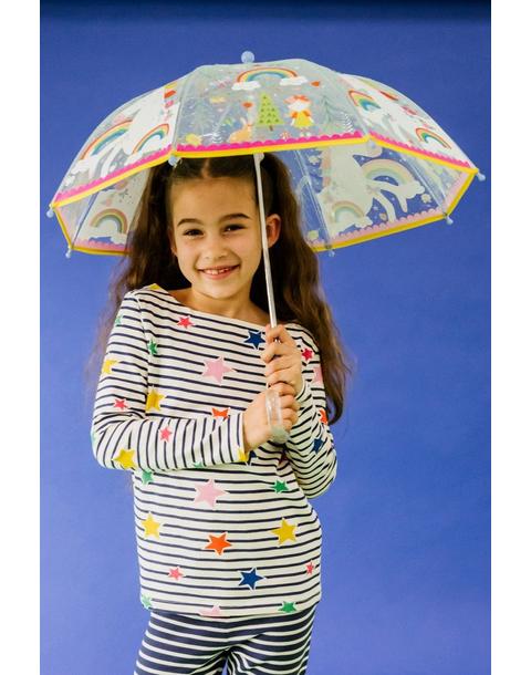 Rainbow Fairy Transparent Magic Color Changing Umbrella
