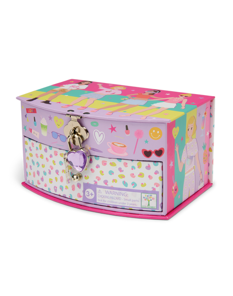Fab Friends Fashion Friends Lockable Jewelry Box