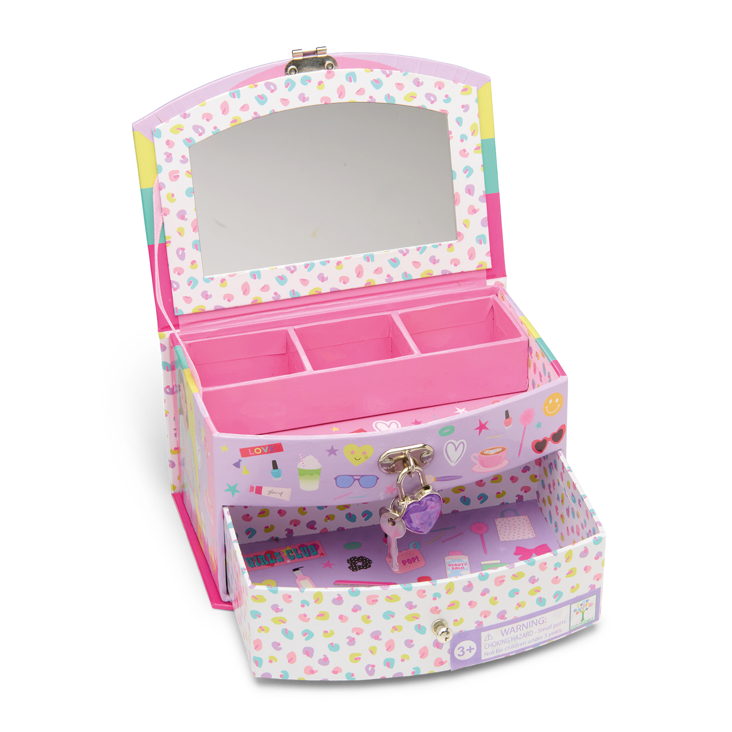 Floss & Rock Fab Friends Fashion Friends Lockable Jewelry Box image number 2
