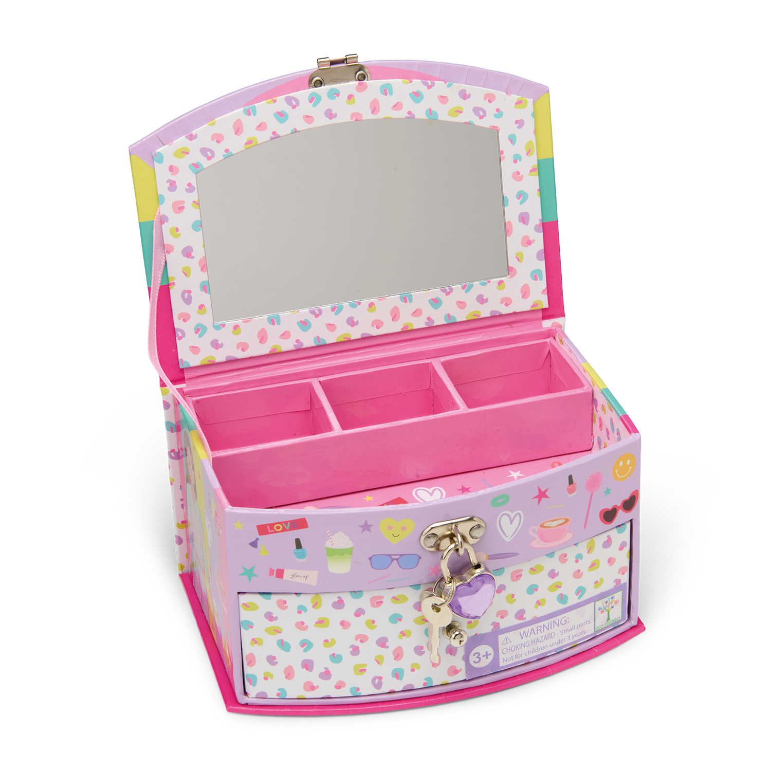 Floss & Rock Fab Friends Fashion Friends Lockable Jewelry Box image number 1