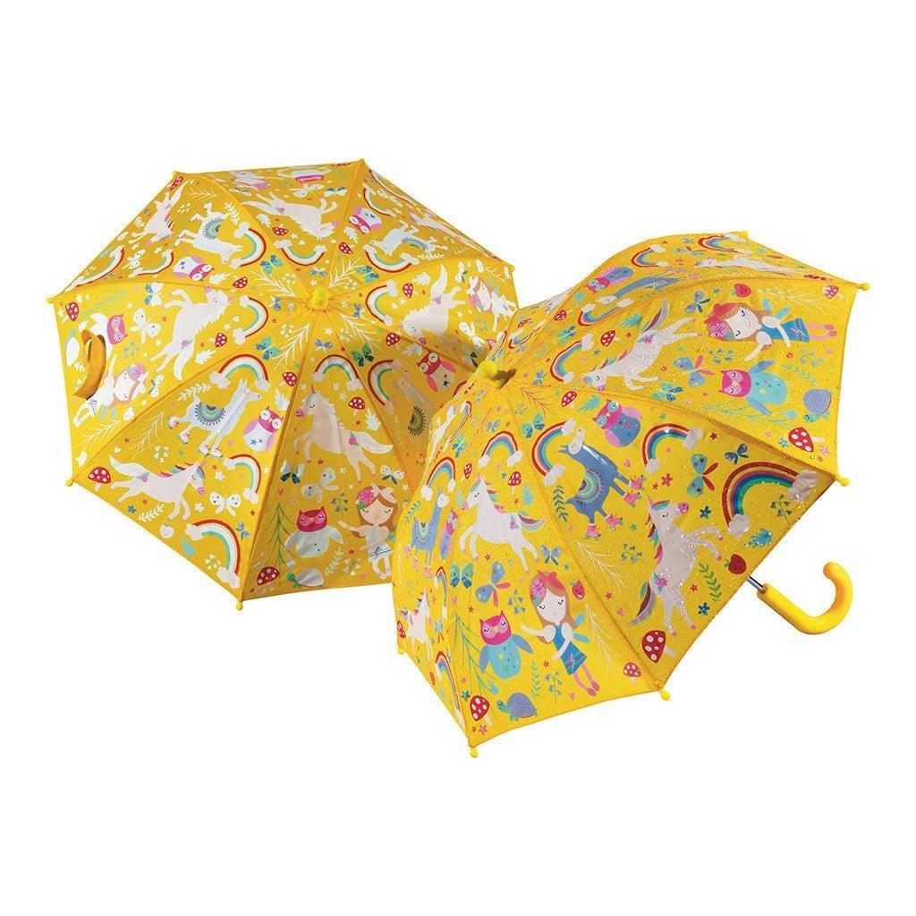 Rainbow Fairy Magic Color Changing  Umbrella image number 0