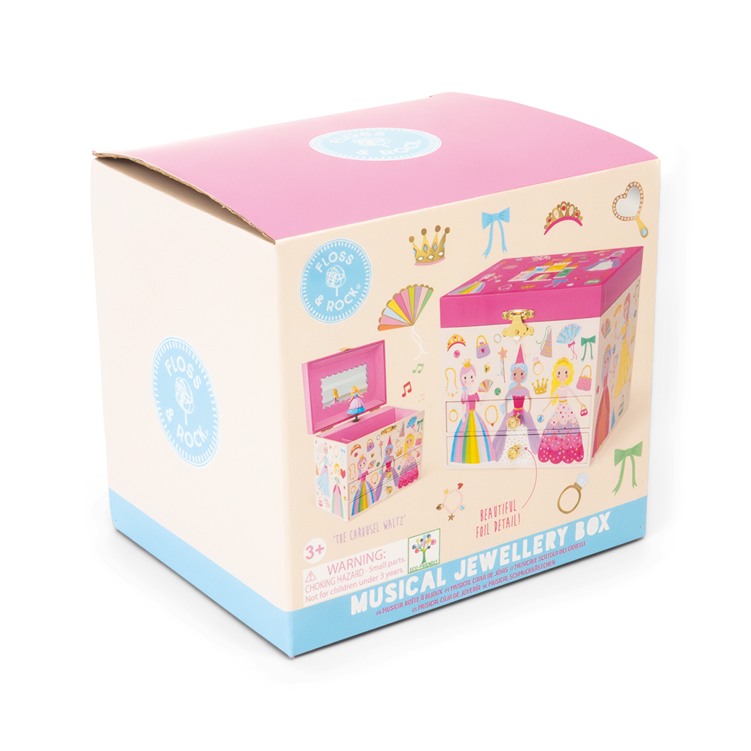 Floss & Rock Princess Musical Jewelry Box image number 4