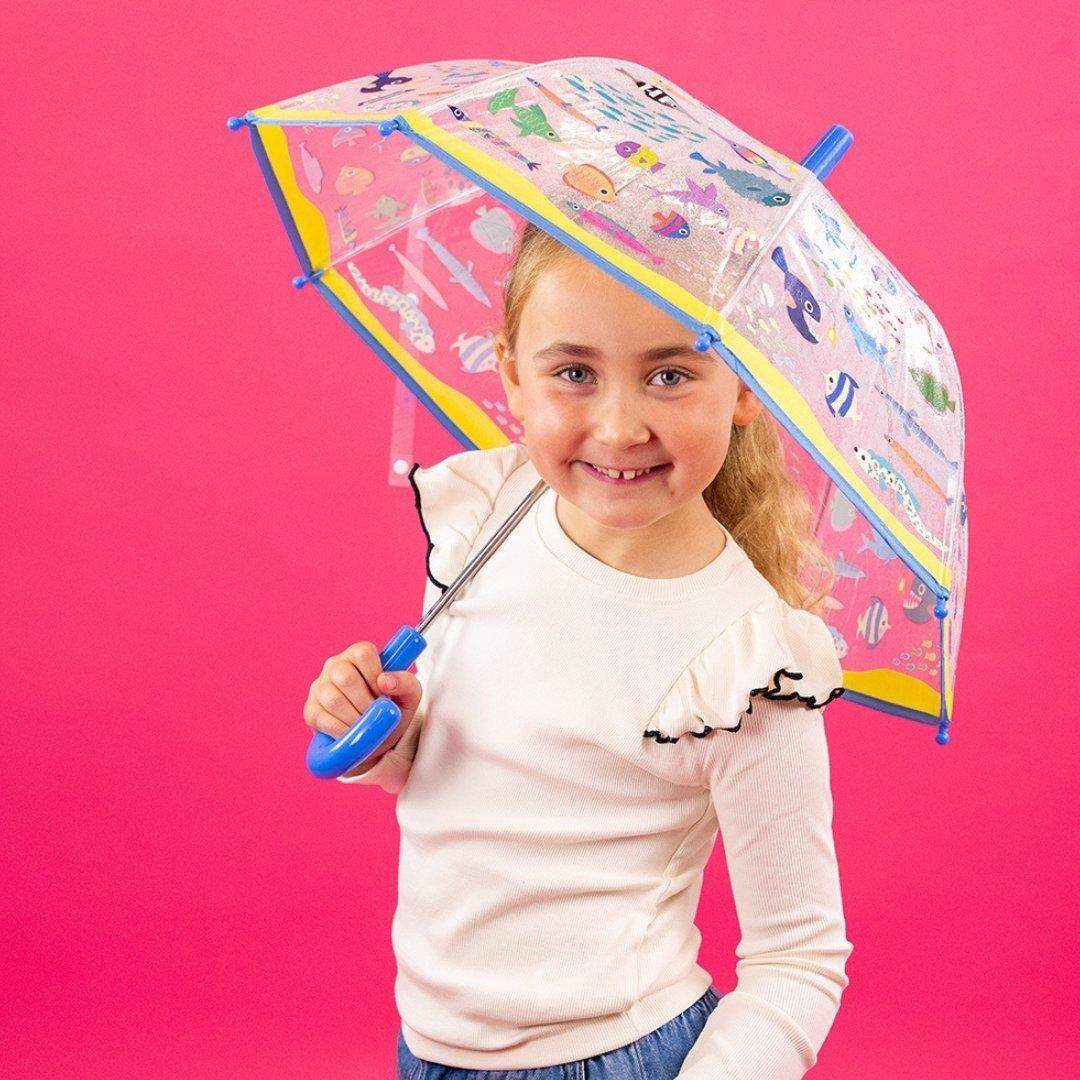 Ocean Transparent Magic Color Changing Umbrella