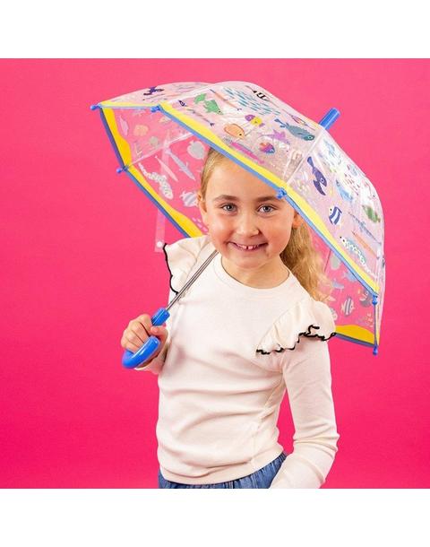 Ocean Transparent Magic Color Changing Umbrella