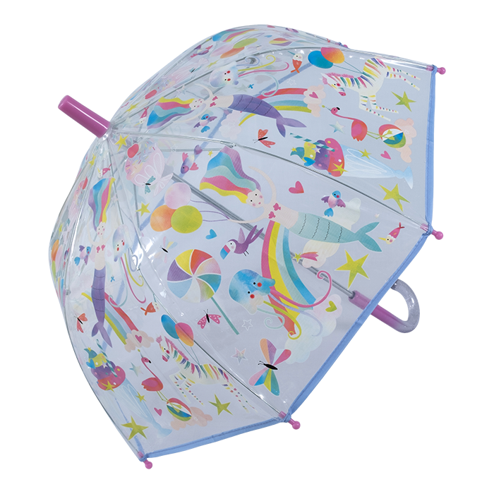 Floss & Rock Fantasy Transparent Magic Color Changing Umbrella image number 4