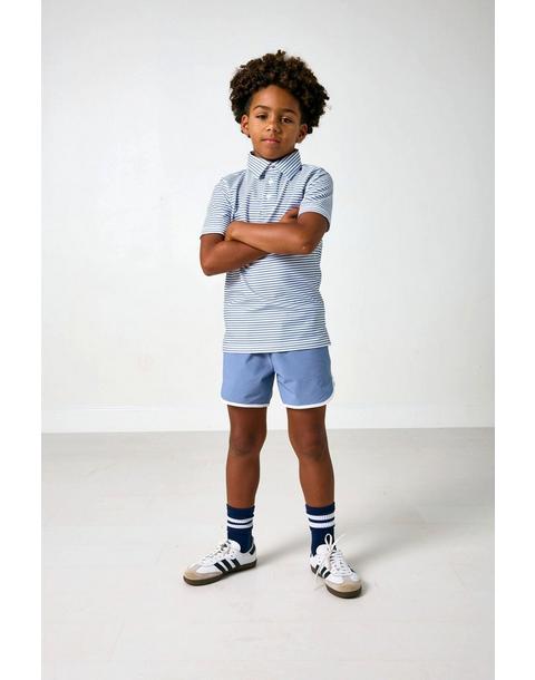 Boys Retro Super Short- Slate