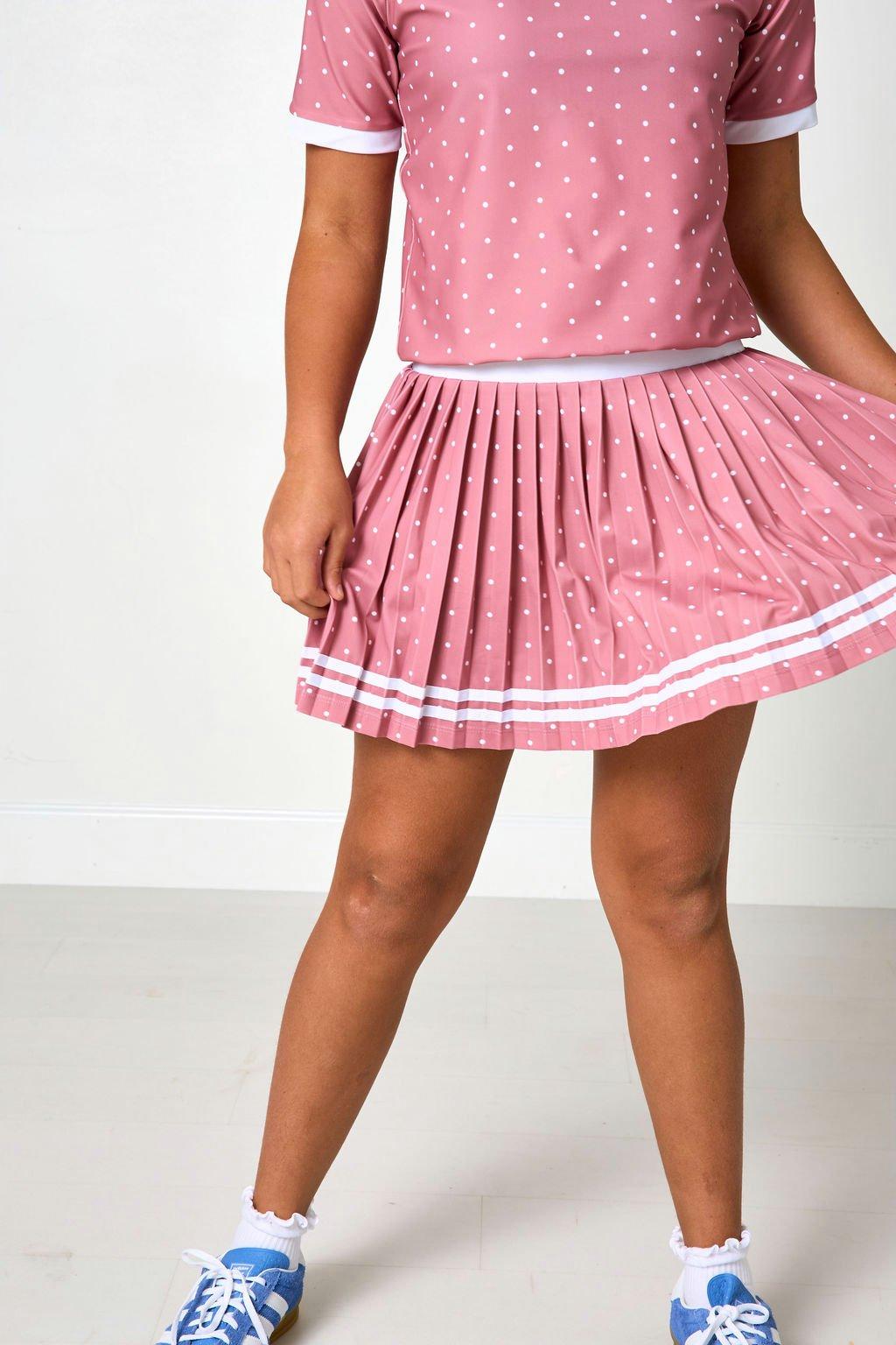 League Pleated Skort - Pink Dot image number 3