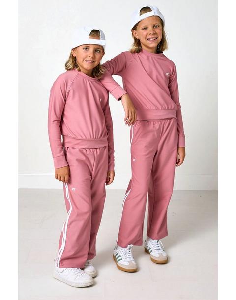 Wide Leg Sweatpant- Dusty Pink