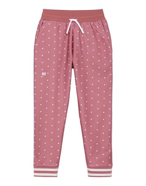 Girls Retro Jogger- Pink Dot