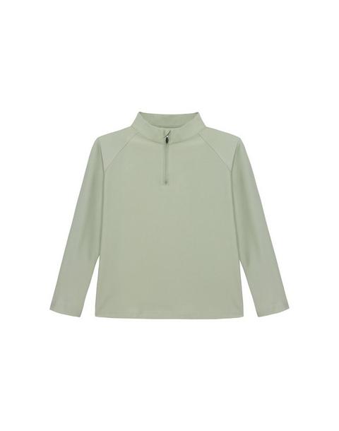 Retro Half Zip- Sage