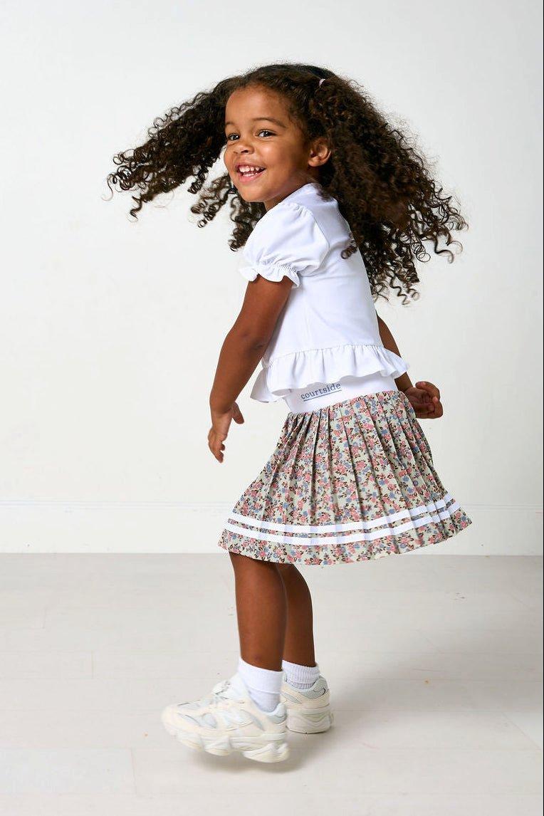 Ruffle Tee- White image number 2